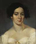 Portrait of a Woman in a White Dress - Hermitage
